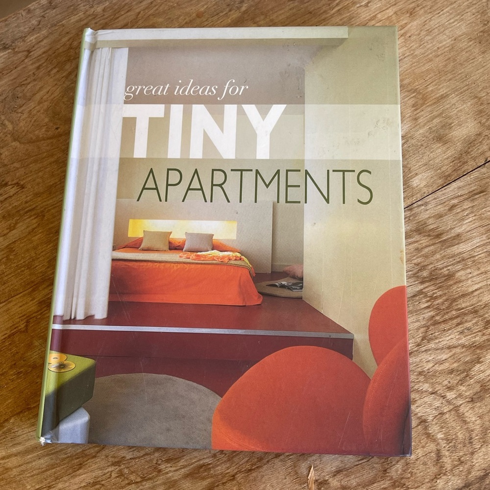 GREAT IDEAS FOR TINY APARTMENTS by Parragon Publishing from UK English Version